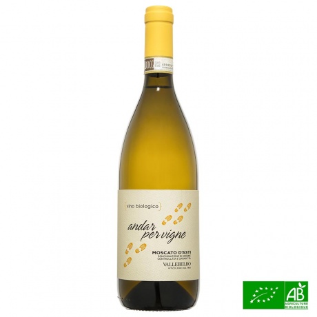 Moscato d'Asti biologique 75cl - 5%vol