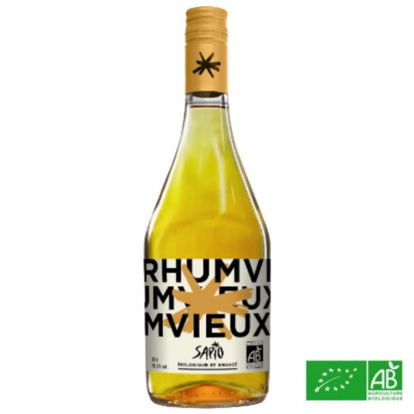 Rhum vieux Bio Sapio 70cl