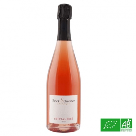 Champagne Initial rosé AOC bio Schreiber 75cl