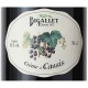 bouteille crème de cassis bio