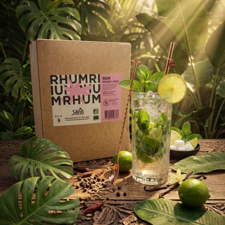 Rhum Blanc Bio Sapio BIB 5L