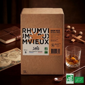 BIB Rhum Vieux Sapio 5L - Bio