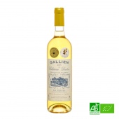 Vin blanc doux bio Sauternes AOC Château Gallien 2019 75cl
