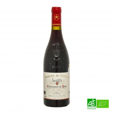 Vin rouge bio Châteauneuf-du-Pape AOC Domaine Fontavin 2017 75cl