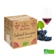 BIB Vin rouge Cabernet Sauvignon bio 3L