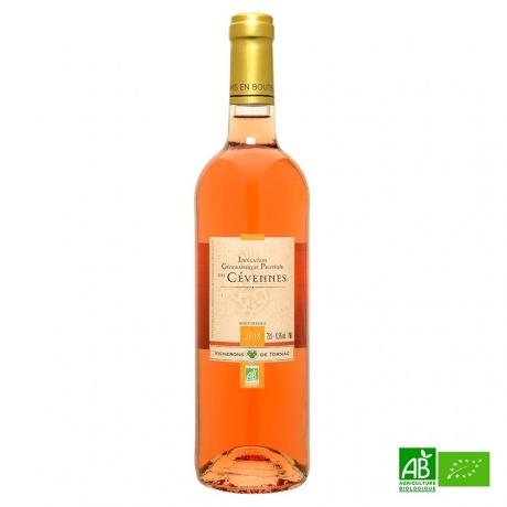 Rosé bio des Cevennes vigneron de Tornac 2018