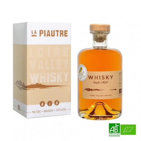 Whisky Français bio Single malt Loire valley - 50cl 46%vol